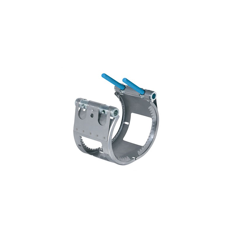 Хомут GRIP DN 125 для труб SML, нержавеющая сталь с резиновой манжетой-1
