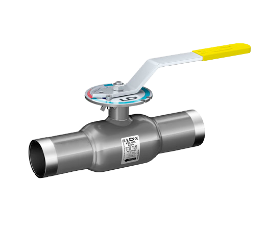Кран стальной шаровой цельносварной LD Regula, DN 25 PN 40, 230мм, стандартнопроходной, приварной с ручкой купить в Самаре | "Проконсим"