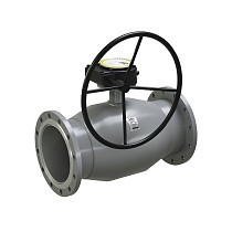Краны стальные шаровые регулирующие DN 125-300 PN 25 цельносварные фланцевые с редуктором LD Regula купить в Самаре | "Проконсим"