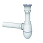 Сифон для умывальника Unicorn А210, 40х40 прямой отвод, 1 1/2'' х40 чаша из нержавеющей стали купить в Самаре | "Проконсим"