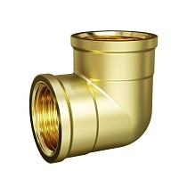 Угольники латунные DN 15-50 PN 40 муфта-муфта LD Pride купить в Самаре | "Проконсим"