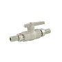 Краны шаровые ПП DN 20-32 PN 25 с двусторонним разъемным соединением серые Valfex купить в Самаре | "Проконсим"