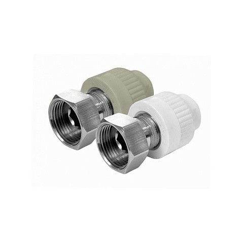 Муфта комбинированная с накидной гайкой VALFEX 32 PN 25 G-1 1/4'' серая купить в Самаре | "Проконсим"