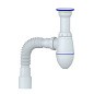 Сифон для умывальника Unicorn А120Р, 40х50 гибкий отвод, 1 1/2'' х40 пластиковая чаша купить в Самаре | "Проконсим"