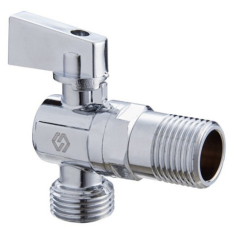 Краны латунные шаровые угловые MVI BV.463 DN 15-15 PN 10 штуцер бабочка купить в Самаре | "Проконсим"