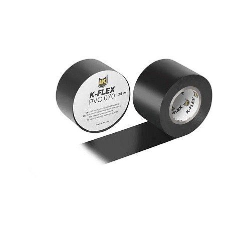 Лента теплоизоляционная K-FLEX PVC AT 070, DN 50, L = 25м, Tmax = 125гр. черный купить в Самаре | "Проконсим"