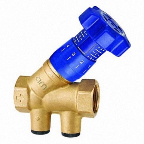 Клапаны балансировочные DN 15-50 PN 25 с наклонным штоком муфтовый MVI BL.220 купить в Самаре | "Проконсим"