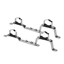 Кронштейн стальной Varmega VM15970 никелированный DN25 195-260мм регулируемый на 2 хомута для коллектора (2 шт.) купить в Самаре | "Проконсим"