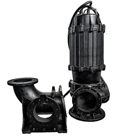 Насос погружной канализационный  CNP 150WQ150-24-18.5AC(I) 18,5кВт 3х380В чугунный без автоматической трубной муфты DN150 кабель 9м 40гр. купить в Самаре | "Проконсим"