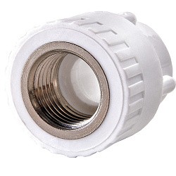  Муфта ПП 16-1/2'' PN 25 белая РВК 20415 (930659069) со склада Проконсим в Самаре