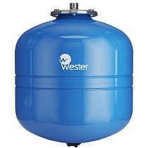 Гидроаккумуляторы для водоснабжения DN 20-25 PN 10 вертикальные голубые WESTER купить в Самаре | "Проконсим"