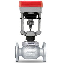 Клапаны стальные запорно-регулирующие 220 серии DN 15-80 PN 4 с электроприводом TW500  до 150гр. КПСР купить в Самаре | "Проконсим"