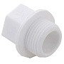 Заглушка резьбовая ПП  1/2'' PN 25 с наружной резьбой белая VALFEX  купить в Самаре | "Проконсим"