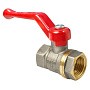 Кран латунный шаровой Valfex.214.NR1 11Б27фт1М DN 15 PN 40 никелированный муфта-муфта рычаг купить в Самаре | "Проконсим"