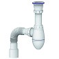 Сифон для умывальника Unicorn А220Р, 40х50 гибкий отвод, 1 1/2'' х40 пластиковая чаша купить в Самаре | "Проконсим"