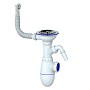 Сифон для мойки Unicorn В431V, без отвода, 3 1/2'' х40 с отводом для стиральной машины, круглый перелив купить в Самаре | "Проконсим"
