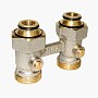 Узел нижнего подключения Vekotrim DN 15 PN 10 прямой двухтрубный 20-3/4'' под евроконус, муфта купить в Самаре | "Проконсим"