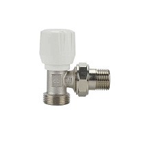 Вентили радиаторные ручные DN 15x20 PN 10 угловые евроконус c наружной резьбой VARMEGA купить в Самаре | "Проконсим"