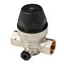 Регулятор давления латунный MVI SE.555.04 DN 15 PN 16 под манометр 1/4 мембранный Рнастр=3 бар никелированный муфта-муфта купить в Самаре | "Проконсим"