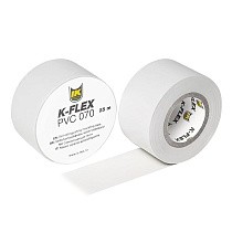 Лента теплоизоляционная K-FLEX PVC AT 070, DN 25, L = 25м, Tmax = 125гр. белый купить в Самаре | "Проконсим"