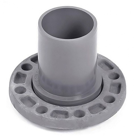 Патрубки НПВХ гладкие SDR26 DN 90-315 PN 10 с металлическим фланецем Хемкор купить в Самаре | "Проконсим" Патрубки НПВХ гладкие SDR26 DN 90-315 PN 10 с металлическим фланецем Хемкор купить в Самаре | "Проконсим"