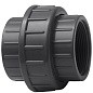 Муфта разборная НПВХ DN 32-1" PN 16 клеевая с внутренней резьбой черная Aquaviva BOG32100 купить в Самаре | "Проконсим"