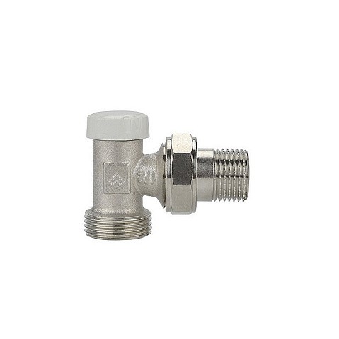 Клапан радиаторный VARMEGA VM10202 DN15x20 PN10 угловой настроечный с еврокомусом G-1/2х3/4'' штуцер купить в Самаре | "Проконсим"