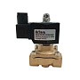 Соленоидный клапан Artorq SK DN 15 PN 10 латунный G-1/2'' нормально закрытый DC24В NBR до 80гр.