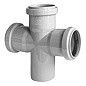 Крестовина ПП для канализации прямой 87,5гр. 110-110- 50 Valfex купить в Самаре | "Проконсим"