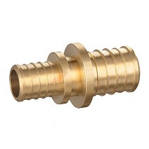 Муфты латунные для PEX-PEX труб DN 20-32 PN 16 переходные под надвижную гильзу PLP купить в Самаре | "Проконсим"