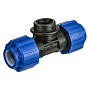 Тройник компрессионный PN 16 для ПЭ DN 50-1 1/4'' обжимное-муфта