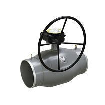 Краны стальные шаровые регулирующие DN 125-300 PN 25 цельносварные приварные с редуктором LD Regula купить в Самаре | "Проконсим"