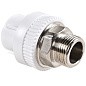 Муфта ПП под ключ 50-1 1/2'' PN 25 белая РВК купить в Самаре | "Проконсим"