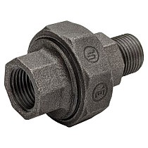 Американка чугунная DN 15-50 PN 16 муфта-штуцер с плоской прокладкой Fittex Plus купить в Самаре | "Проконсим"