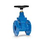 Задвижки чугунные DN 250-600 PN 16 с обрезиненным клином с редуктором под электропривод FAF 6000 купить в Самаре | "Проконсим"