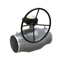 Краны стальные шаровые регулирующие DN 125-300 PN 25 цельносварные приварные с редуктором LD Energy Regula купить в Самаре | "Проконсим"