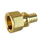 Муфта латунная для PEX труб 20-1/2'' PN 16 S-2,8мм переходная под надвижную гильзу Valfex VF.401.AF купить в Самаре | "Проконсим"