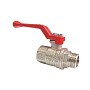 Кран латунный шаровой Valfex Premium.214.NR1.012 усиленный Н 11Б27фт1М DN 15 PN 63 никелированный рычаг муфта-штуцер купить в Самаре | "Проконсим"