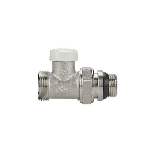 Клапан радиаторный VARMEGA VM10312 DN15x20 PN10 прямой настроечный G-1/2''х3/4'' еврокомус, с уплотнением штуцер купить в Самаре | "Проконсим"