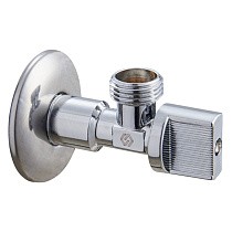 Краны латунные шаровые угловые MVI BV.464 DN 15-20 PN 10 штуцер бабочка купить в Самаре | "Проконсим"