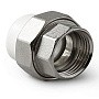 Муфта комбинированная ПП 75-2 1/2'' PN 25 разъёмная с внутренней резьбой белая Pro Aqua PA20026 купить в Самаре | "Проконсим"