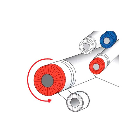 Алюминиевые заглушки K-FLEX red, ширина ленты от 32 до 42мм, L 10м  купить в Самаре | "Проконсим"