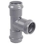 Тройник раструбный НПВХ SDR26 90гр DN 315-160 PN 10 Хемкор