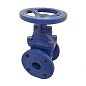Задвижка чугунная 30ч39р DN 150 PN 16 с обрезиненным клином EPDM до 120гр. РФ купить в Самаре | "Проконсим" (101400050)