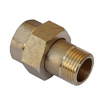 Американки латунные DN 15-50 PN 40 муфта-штуцер прямые купить в Самаре | "Проконсим"