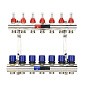 Коллекторная группа из латуни DN 25-7 вых. G-3/4'' евроконус, с расходомерами, без дренажного крана и воздухоотводчика VARMEGA VM15407 купить в Самаре | "Проконсим"