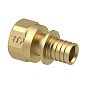 Муфта латунная для PEX труб  20-1/2''  PN 16  под надвижную гильзу с внутренней резьбой  РосТурПласт купить в Самаре | "Проконсим"