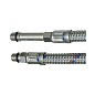 Гибкая подводка для смесителя с оплеткой из нержавеющей стали М10х1-G1/2 40см (2шт.) купить в Самаре | "Проконсим"