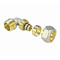 Угольник латунный для PEX труб 20-1/2'' PN 10 обжимной никелированный Valfex VF.352.N  купить в Самаре | "Проконсим"