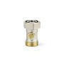 Узелы нижнего подключения VARMEGA VM143 DN20 прямой однотрубный 3/4''x3/4'' евроконус муфта-штуцер купить в Самаре | "Проконсим"